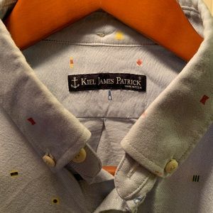 Kiel James Patrick Small Nautical Shirt